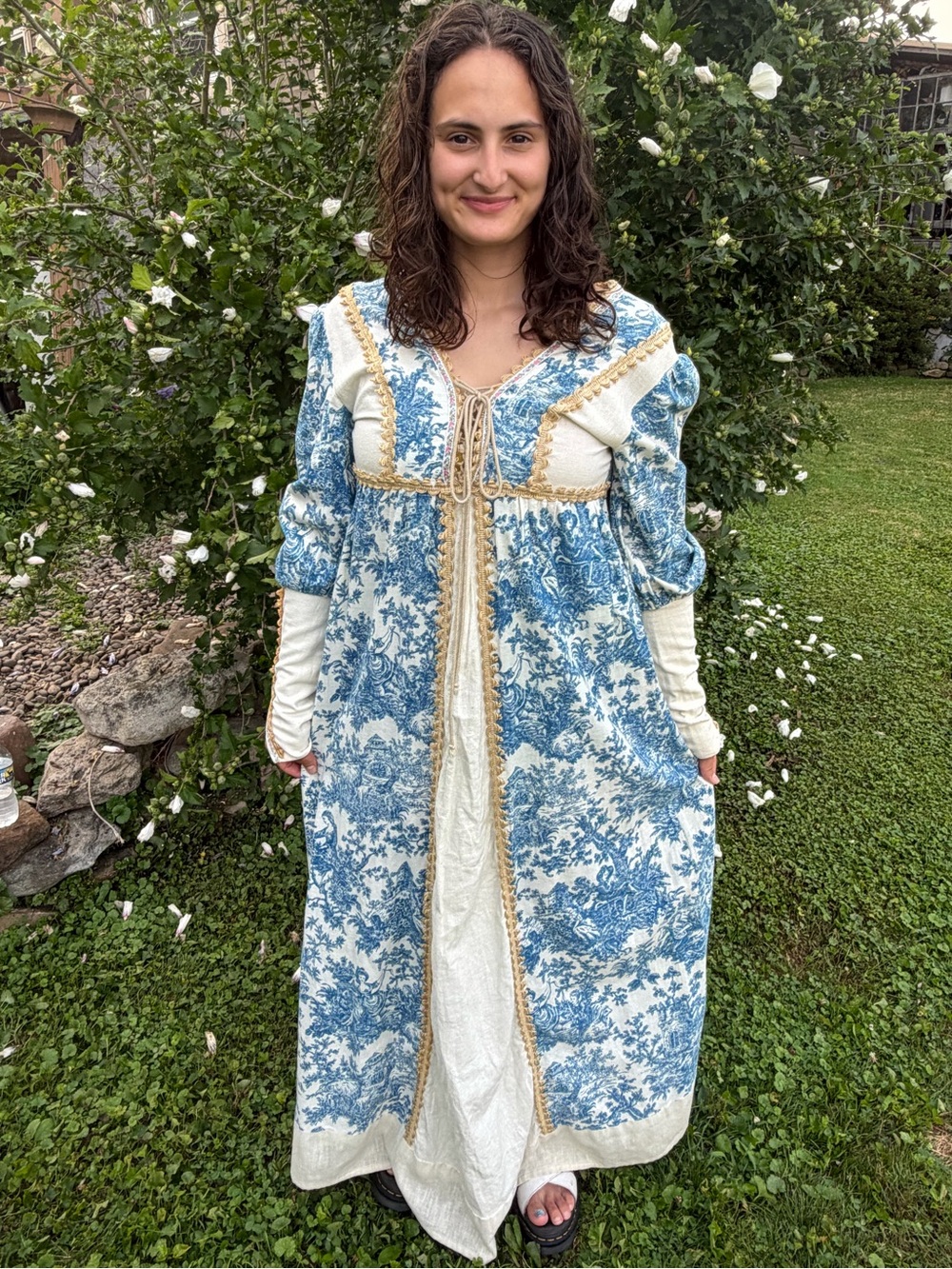 Rare Gunne sax toile de jouy